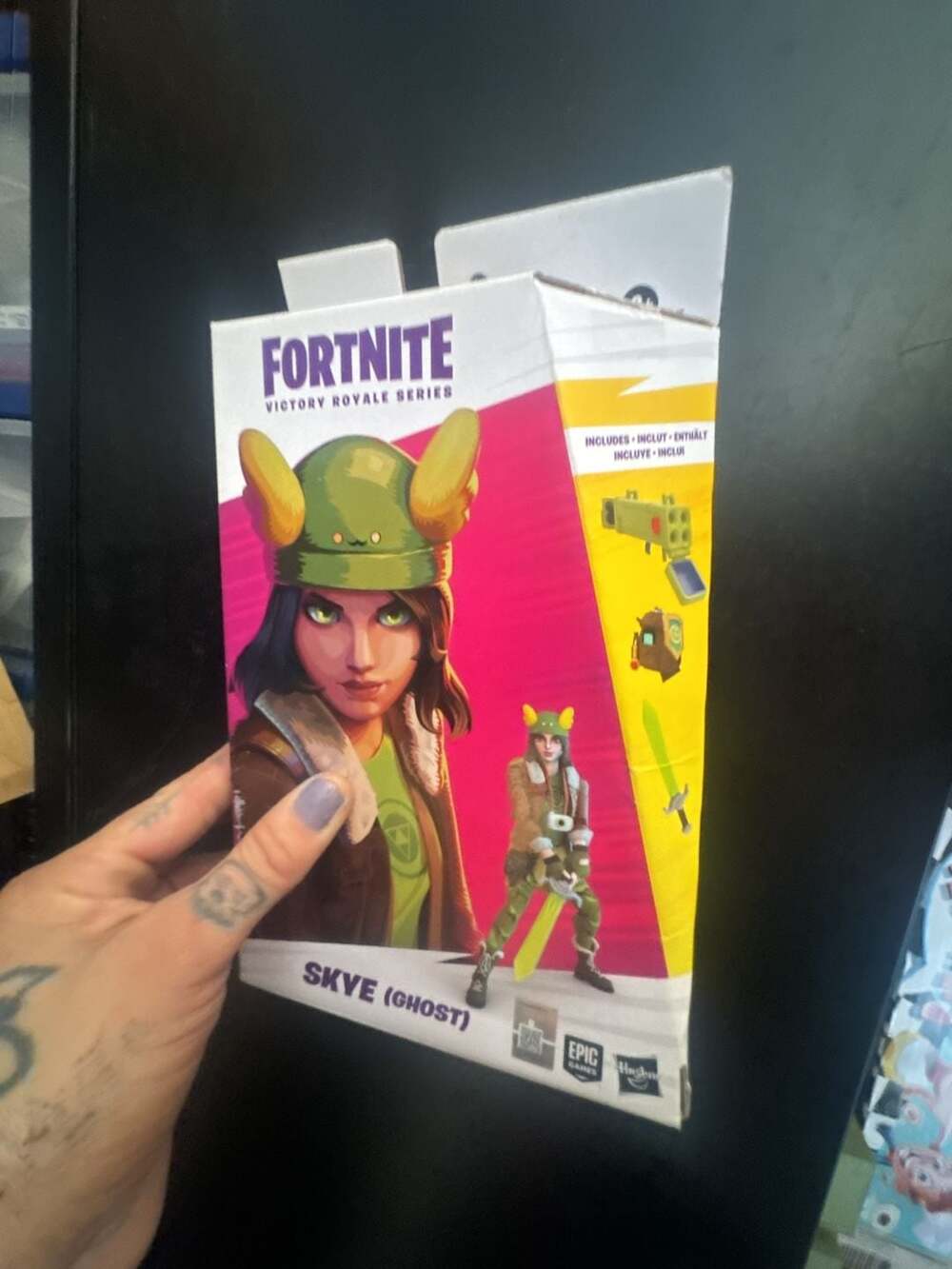 FORTNITE Skye (Ghost) Hasbro Victory Royale Series 6 inch Figure with Weapons